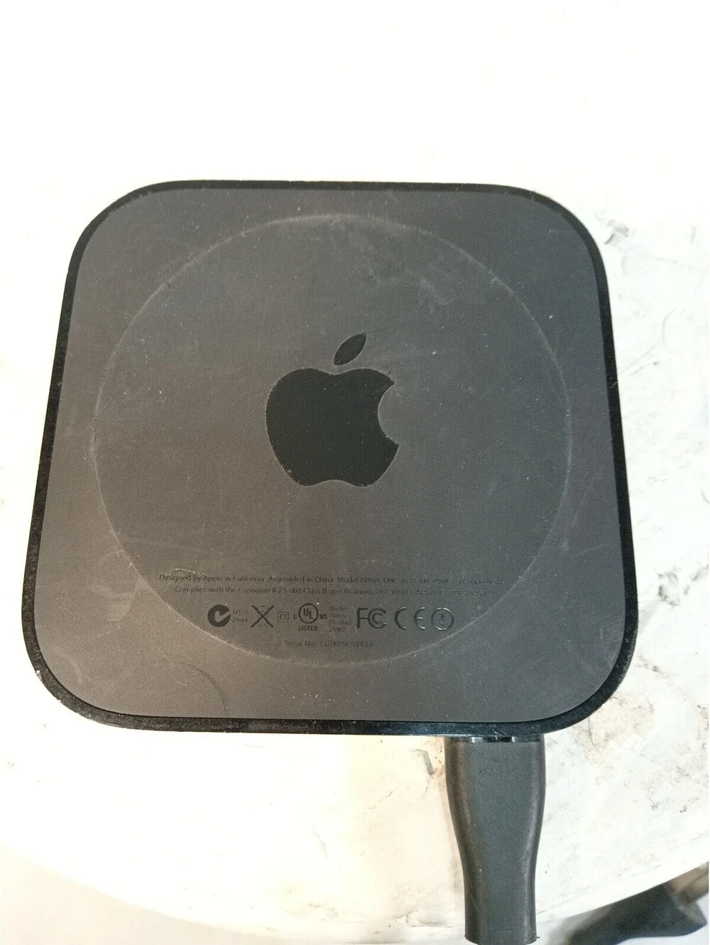 Apple TV 3rd Generation A1469 1080p HD Media Streamer WiFi HDMI Black Used